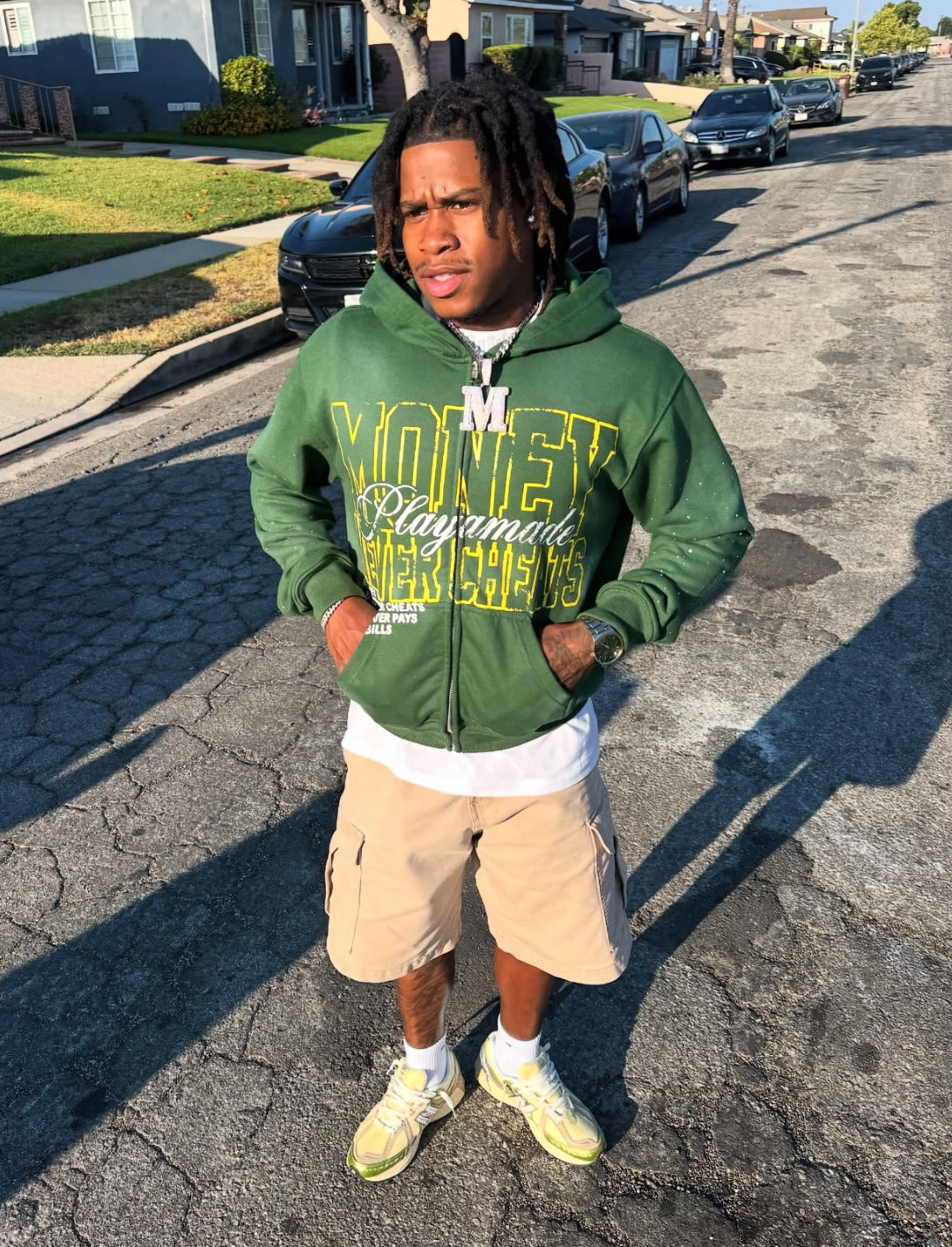 Playamade Varsity Hoodie (Green)