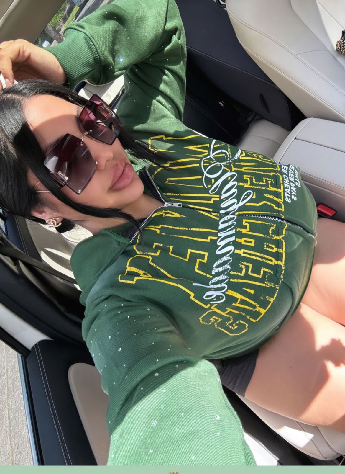 Playamade Varsity Hoodie (Green)