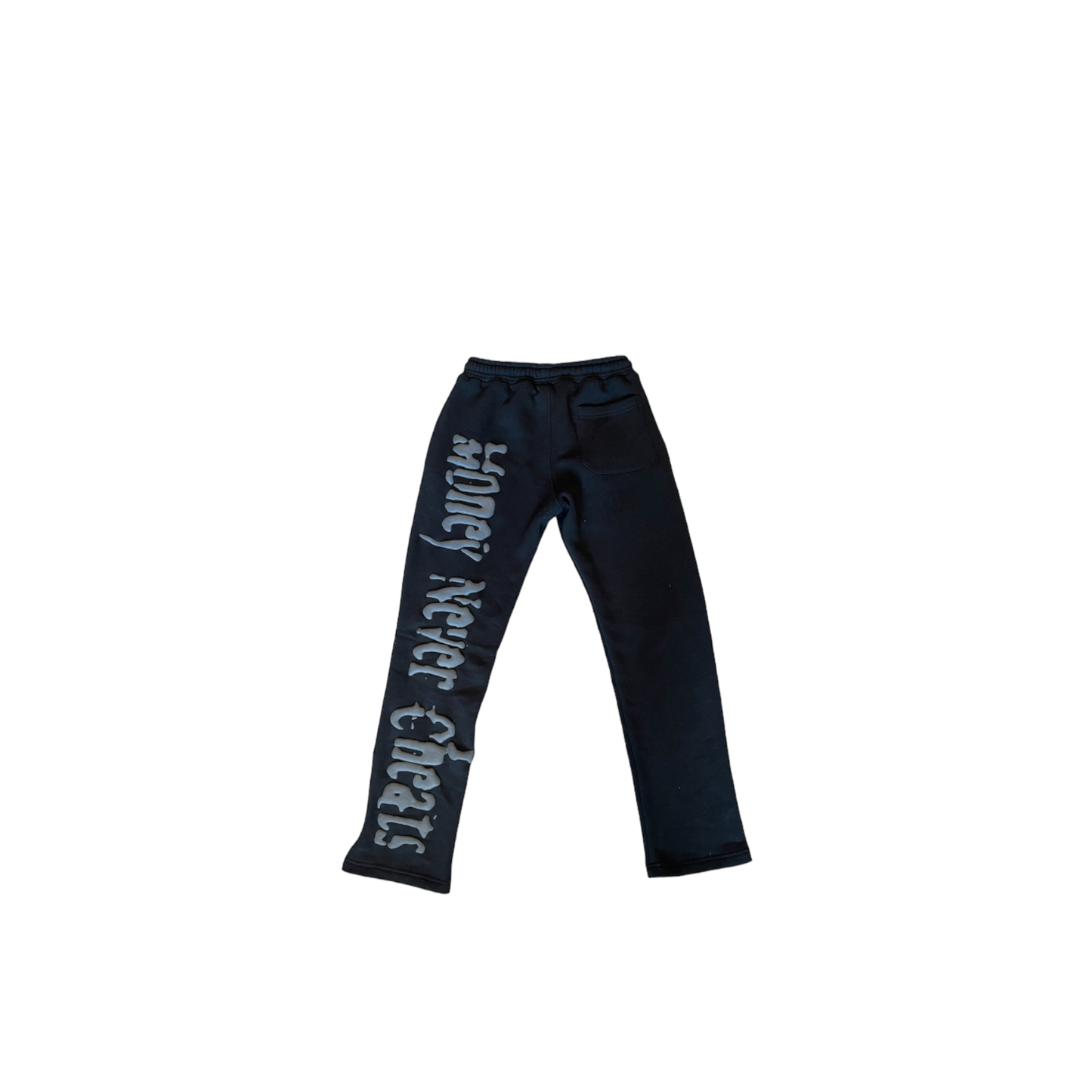 Playamade Puff Print Sweats Black on Black