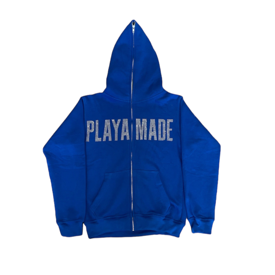 Blue Money Never Cheats Zip-Up