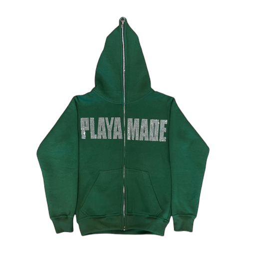 Green Money Never Cheats Zip-Up