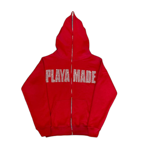 Red Money Never Cheats Zip-Up