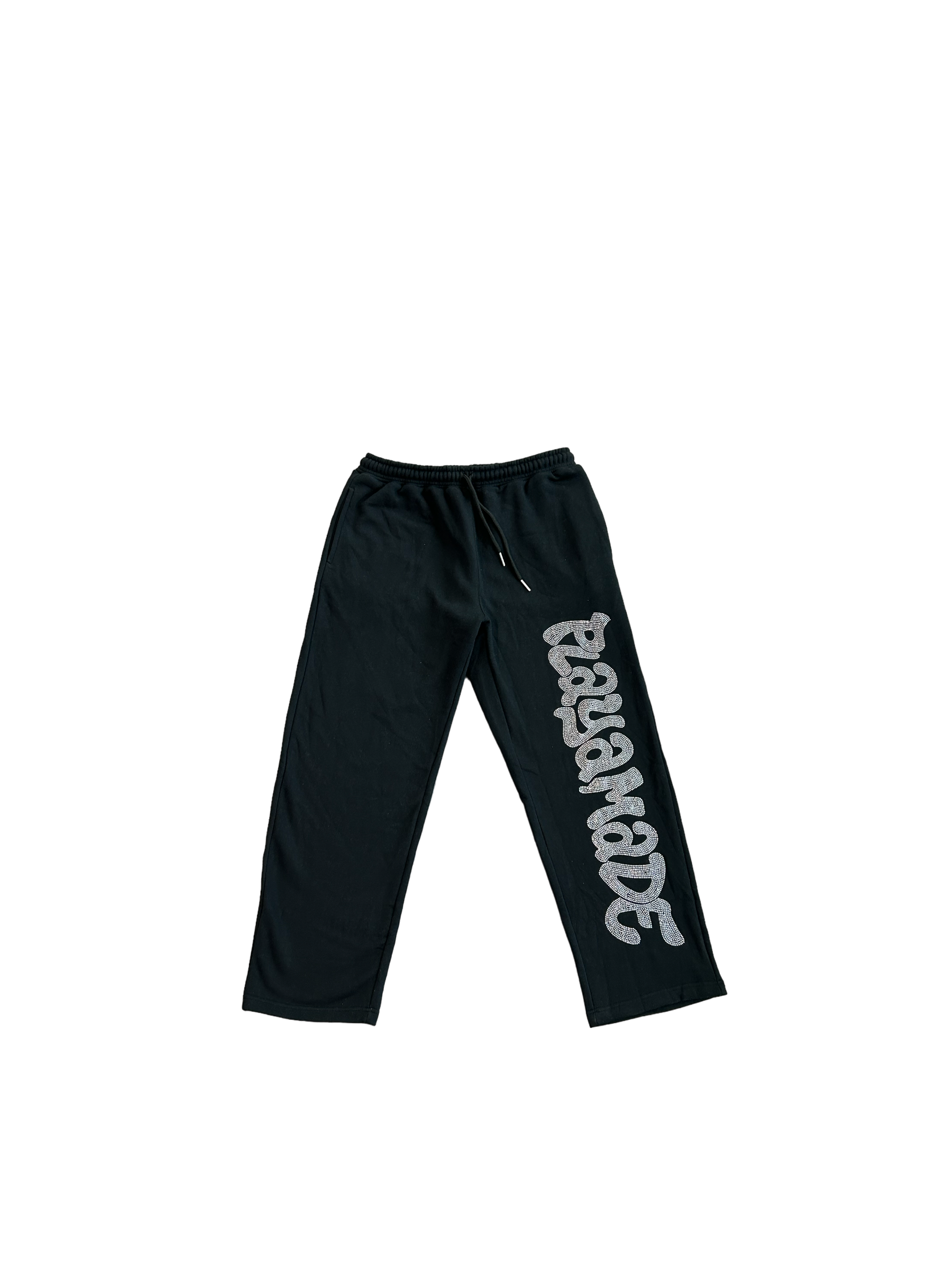 Graffiti Rhinestone Sweats (Black)