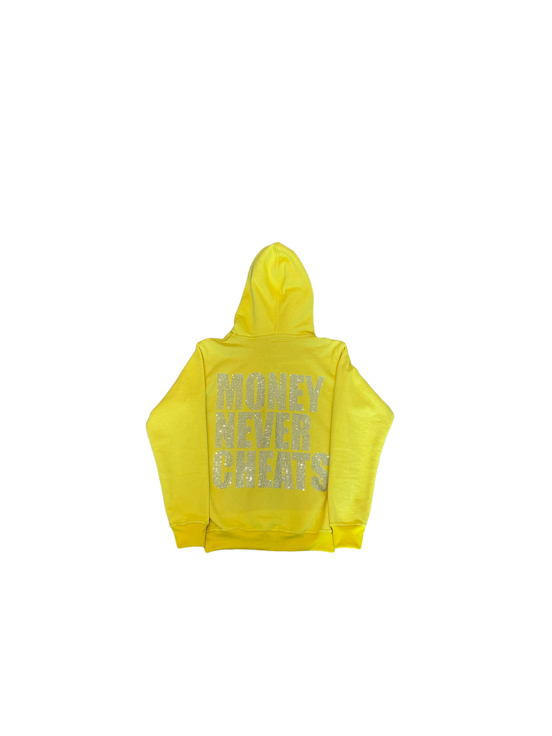 Money Never Cheats Full-Zip Hoodie (Yellow)