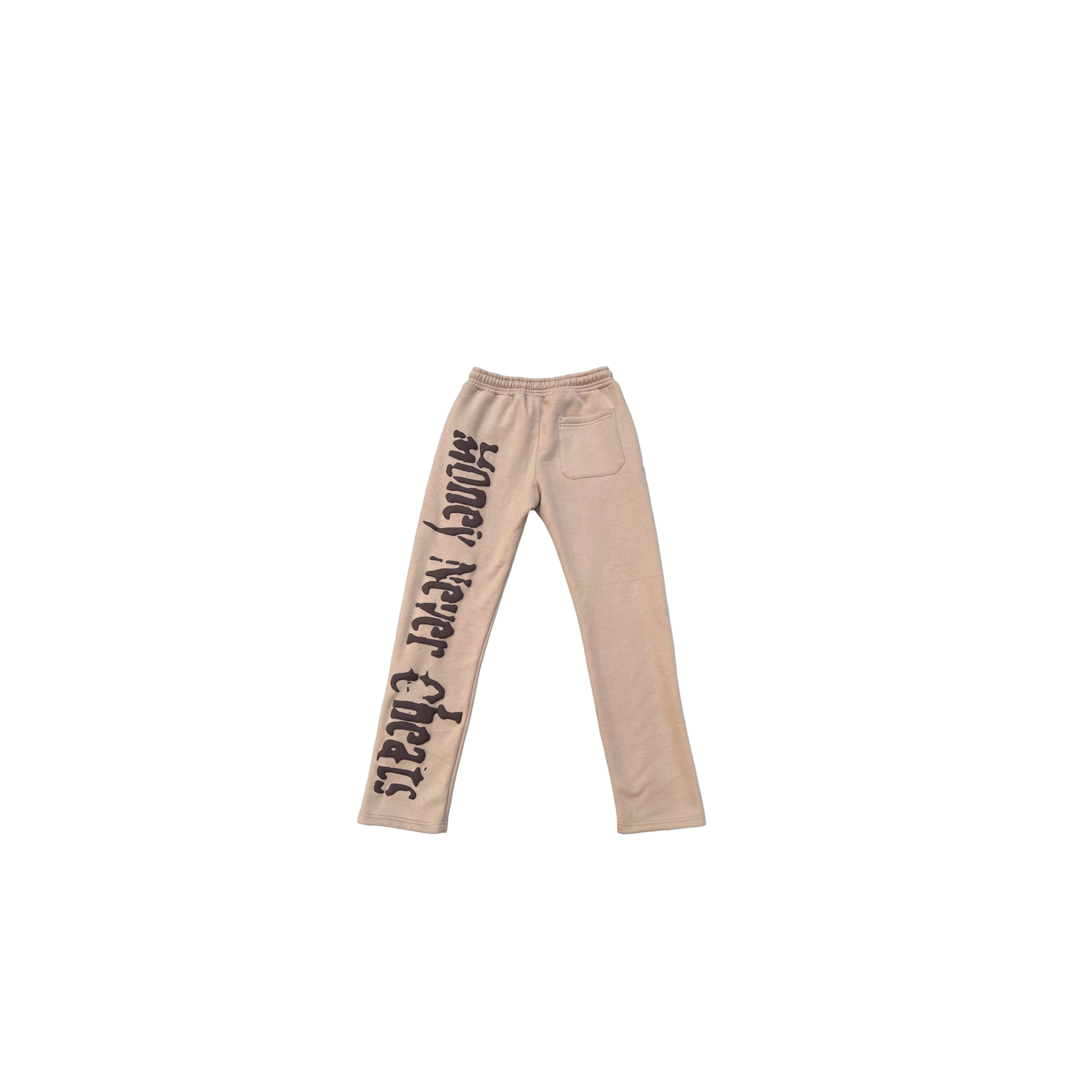 Playamade Puff Print Sweats Tan & Brown