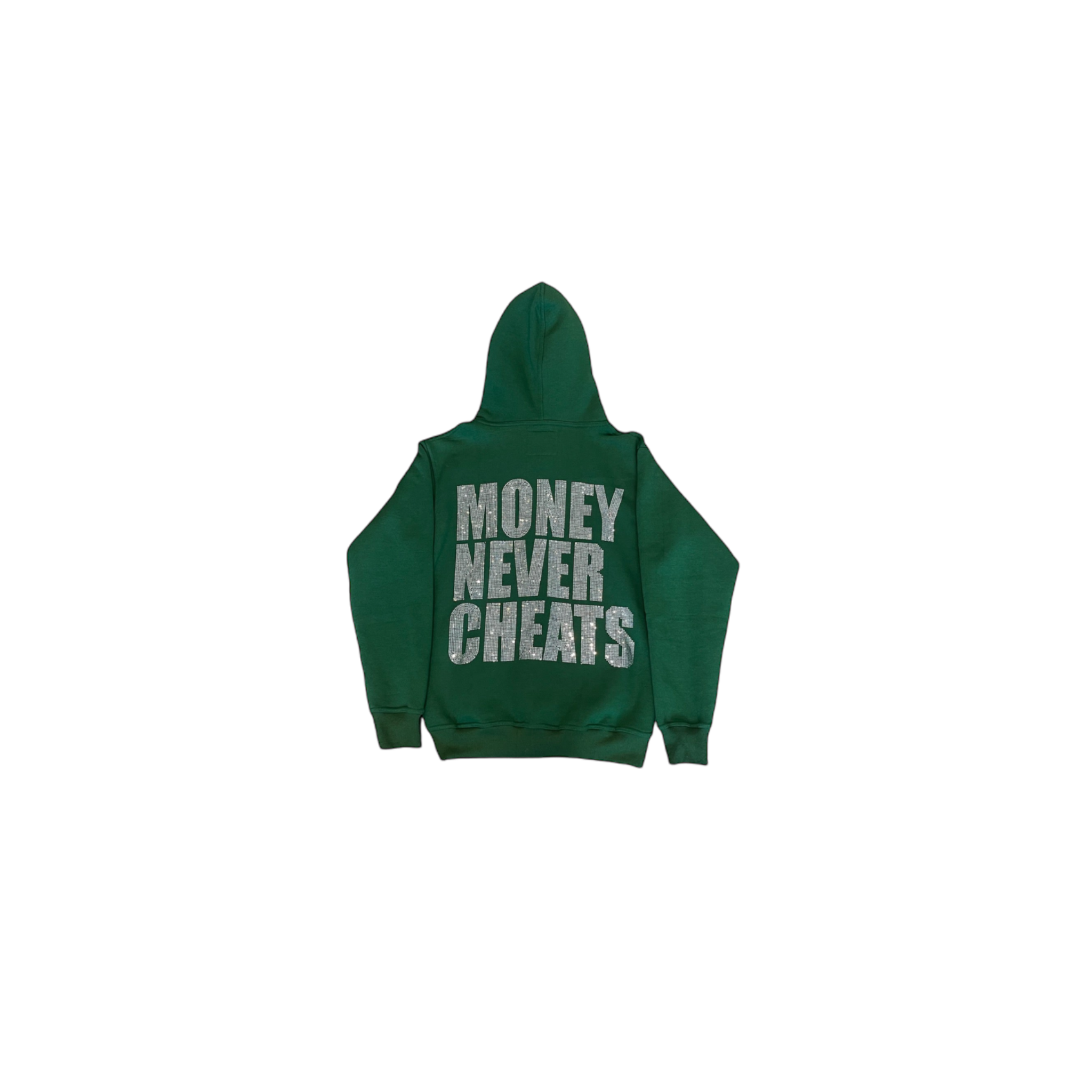 Money Never Cheats Full-Zip Hoodie (Green)